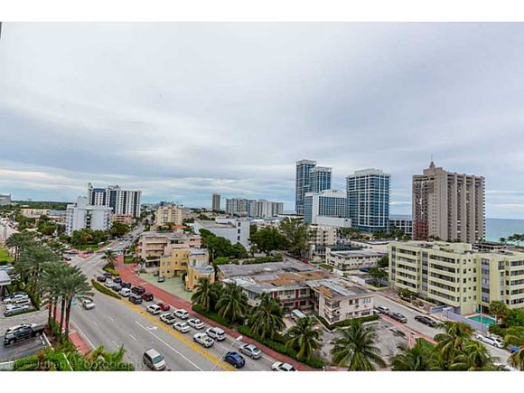    Apto 3 dormitorios em Miami Beach com visto do mar  -  $779,500