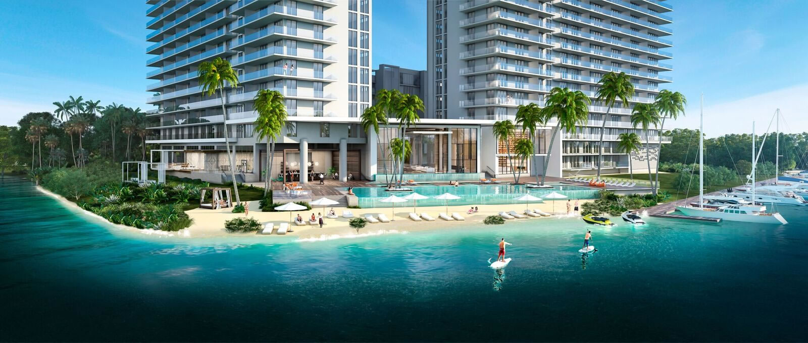 The Harbour - Lancamento - Pronto em 2018 - Aventura - Sunny Isles Blvd - 20% sinal no contrato