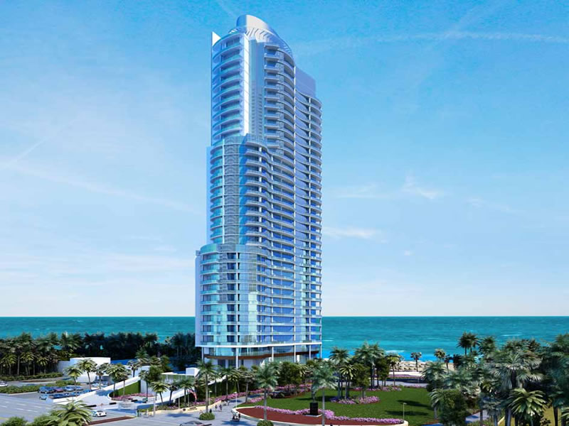 Lanamento Imobilirio em Miami - Chateau Beach - Sunny Isles